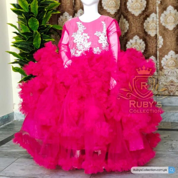 Asmara Pink Frock 5