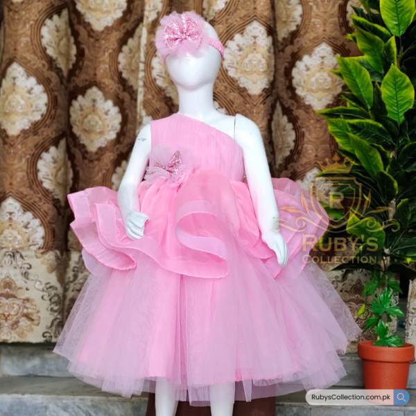 Baby Pink Frock 3