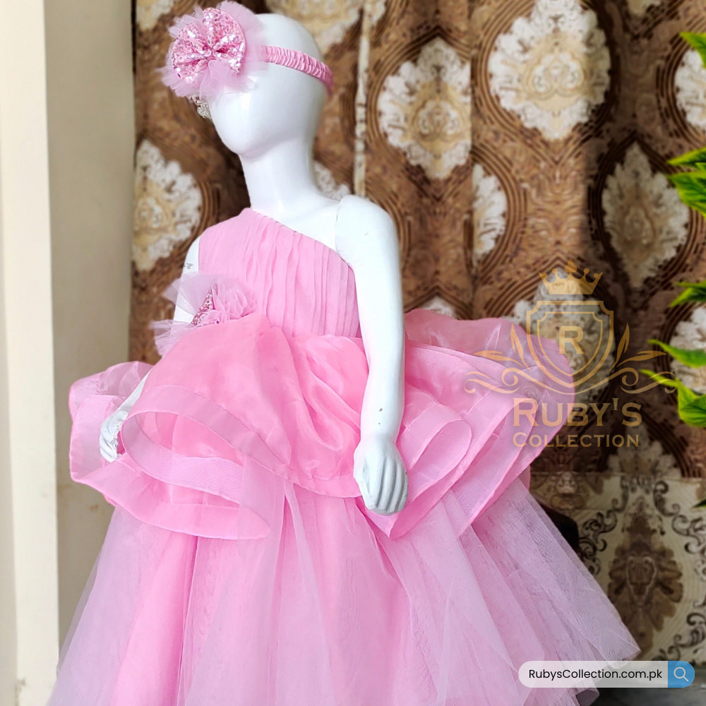 Baby Pink Frock 5