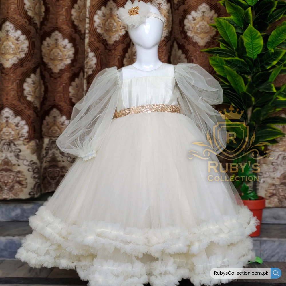 Ivory Delight Frock 6