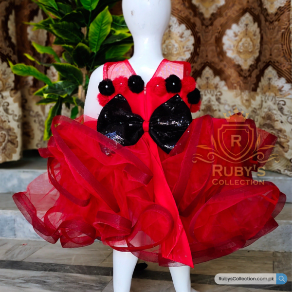 Red Vella frock 1