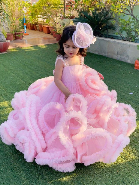 Buy Bestier Cotton Girls Princess Dress Costume - Luxury Sequin Birthday  Party Dress Up Girls 2-10 Years (Blue, 4-5 Years) Online at Low Prices in  India - Amazon.in