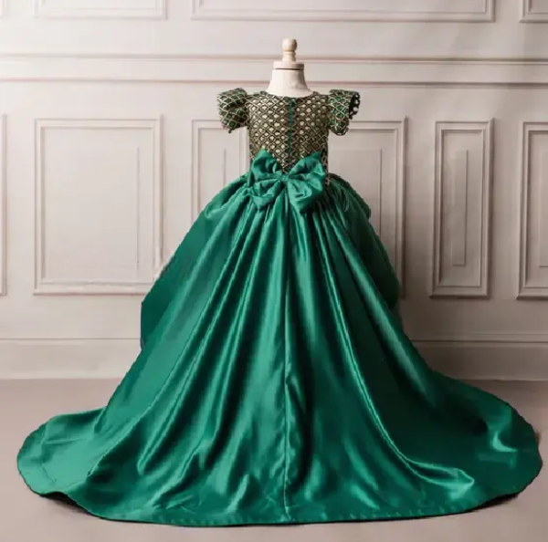 JOLIE GREEN FROCK 2