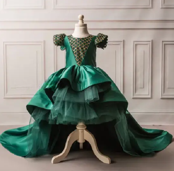 JOLIE GREEN FROCK