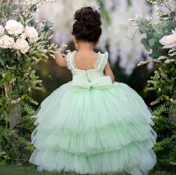 SANTINA MINT FROCK - Image 3