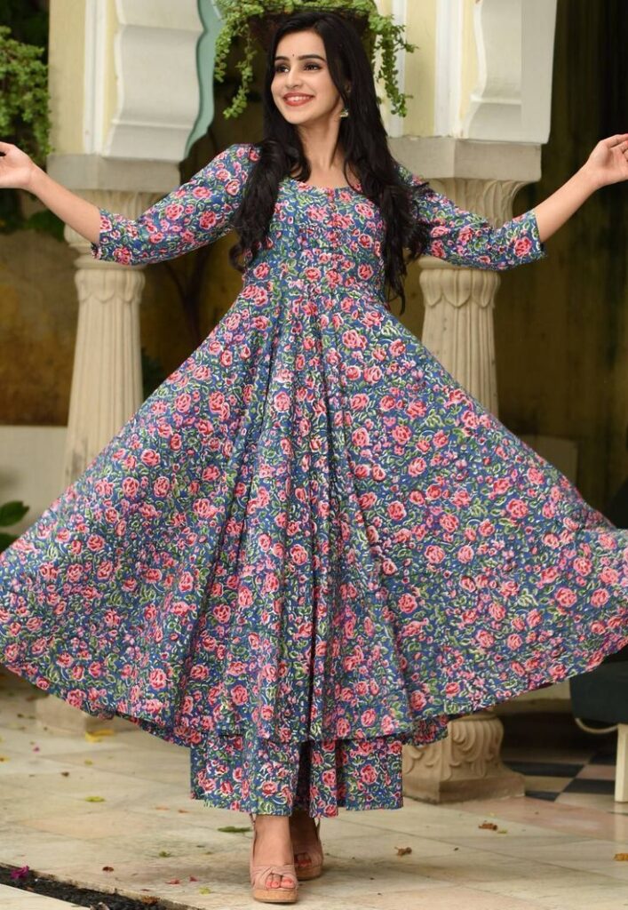 Long Frock With Plazo Ruby s Collection Pakistan