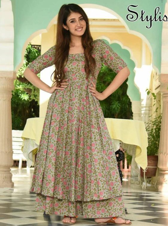 Long Frock With Plazo Ruby s Collection Pakistan