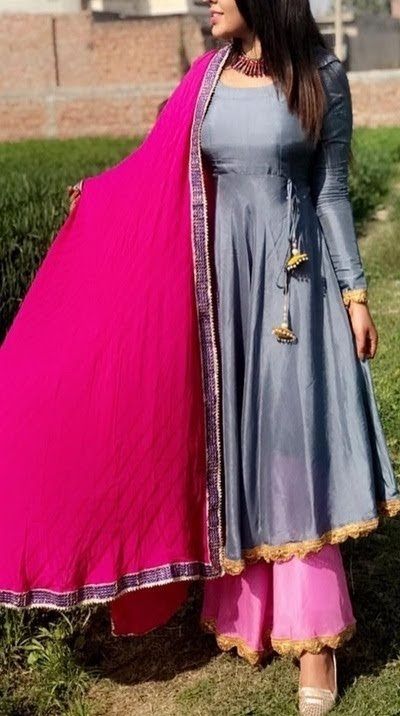 Long Frock With Plazo Ruby s Collection Pakistan