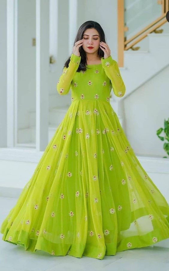 Anarkali Design Long Frock 3