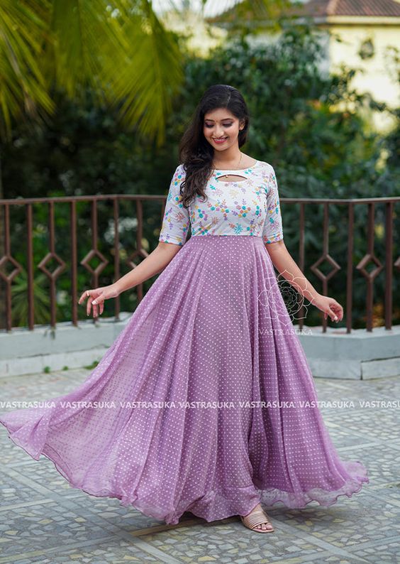 Anarkali Design Long Frock 5