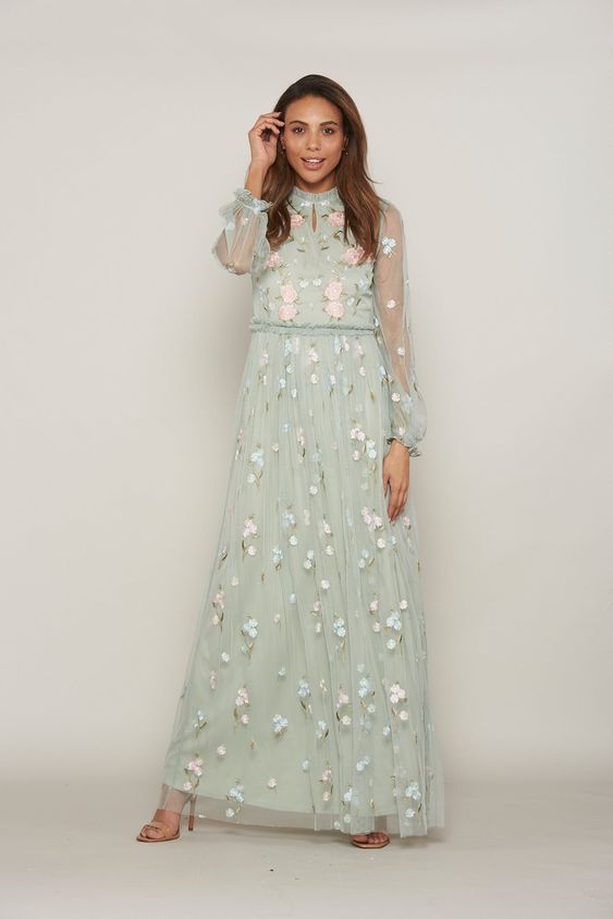 Embroidered Long Frock 4