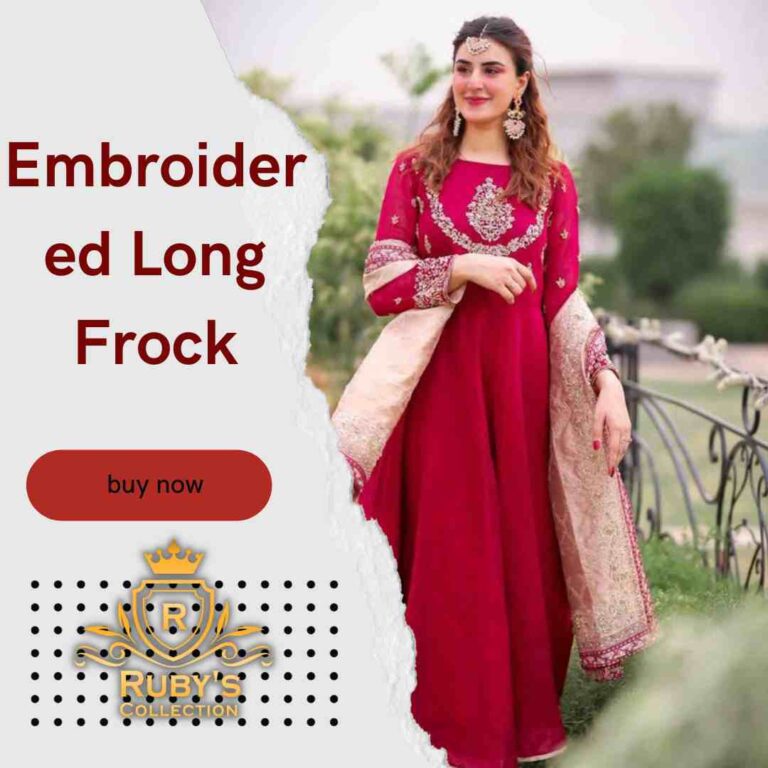 Embroidered Long Frock